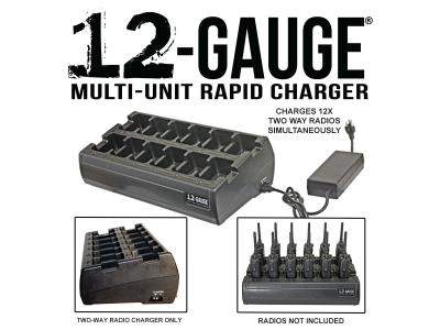 12 Way Two Way Radio Chargers