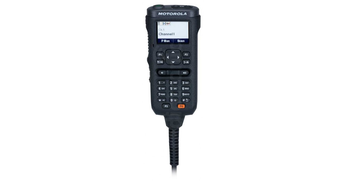 Motorola XPR5350 & XPR5550 Remote Display Microphone