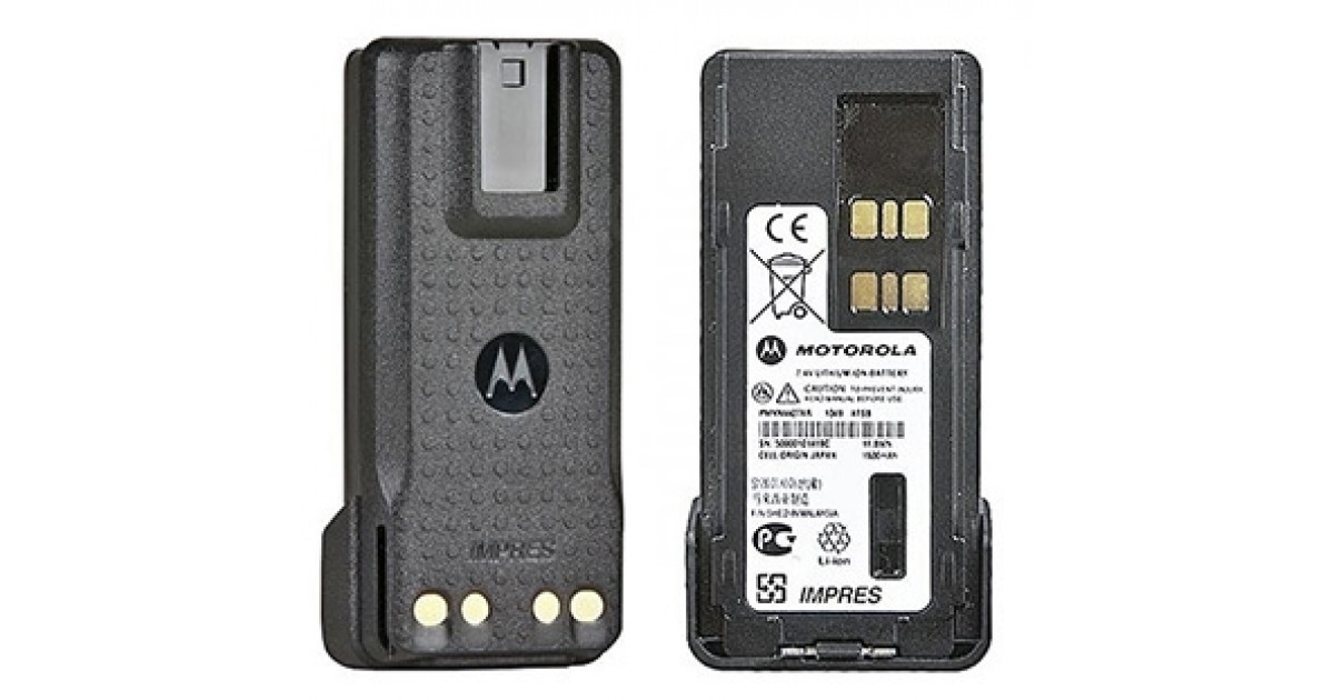 thumbnail image 2 of Replacement Battery For Motorola XPR3300 XPR3500 XPR7350 XPR7380 - 2100mAh 7.4V IMPES Style With Clip - PMNN4491CC Compatible 2 of 3