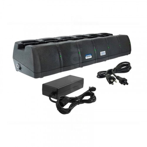 Endura EC6M-MT3 6-Way Charger for Motorola CP200 & CP200D Two Way Radios
