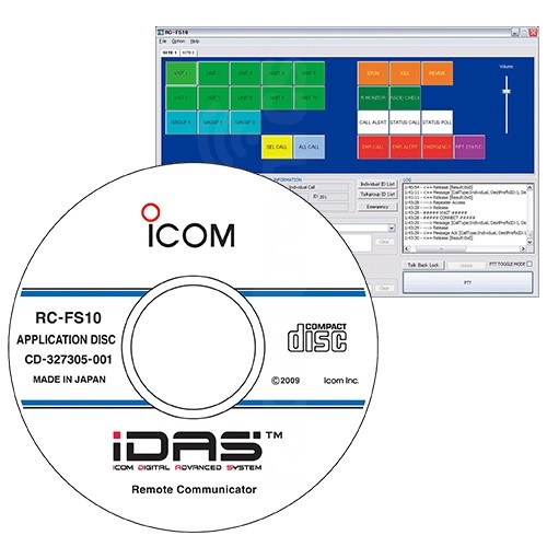 Icom RC-FS10 IDAS Dispatch Software