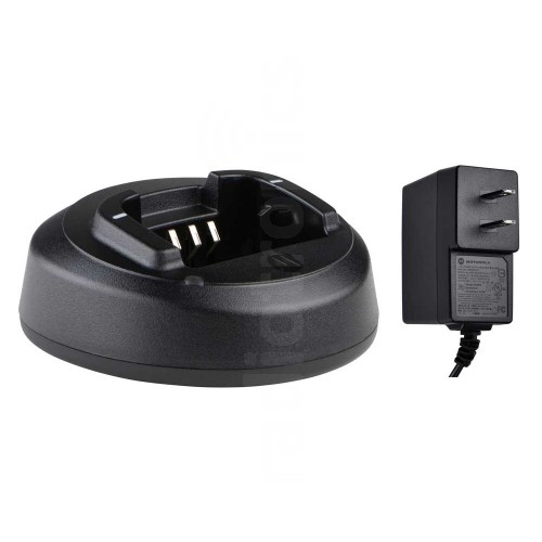 Motorola PMPN4172A CP185 Single Charger & US Power Supply Kit