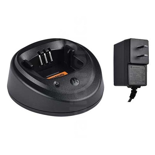 Genuine Motorola CP200 & CP200d Single Charger & PSU Bundle