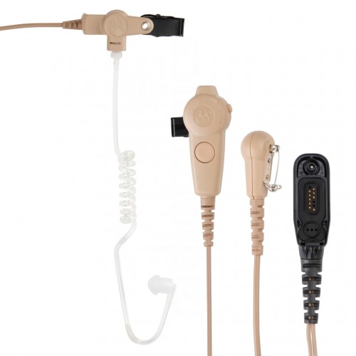 Motorola PMLN6124A XPR Series 3 Wire Beige Earpiece