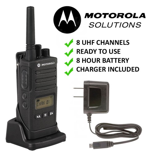 Motorola RMU2080D 8 Channel Display Business Two Way Radio