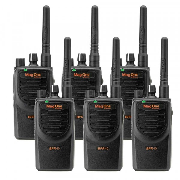 Motorola MagOne BPR40 6 Pack or Make Your Own Bundle Radiotronics USA