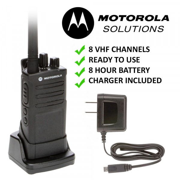 Motorola RMV2080 8 Channel VHF Business Two Way Radio Radiotronics USA