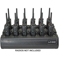 Radiotronics 12-Gauge-TRBO 12-Way Charger For Motorola XPR Radios