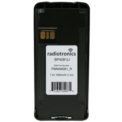 Extra Value Motorola CP185 2000mAh Lithium Battery PMNN4081AR PMNN4476A