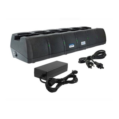 Endura EC6M-MT3 6-Way Charger for Motorola CP200 & CP200D Two Way Radios