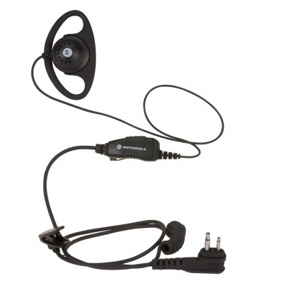 Genuine Motorola HKLN4599 D-Shape Earpiece w/ In-line PTT