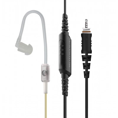 Motorola PMLN8190 In-line PTT FBI-Style Earpiece