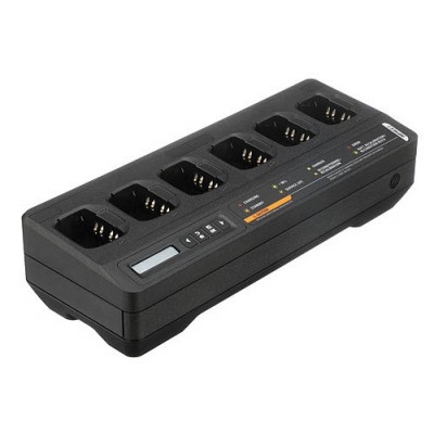 Motorola PMPN4285A 6-Way IMPRES HT750, PR860 & EX500 Charger