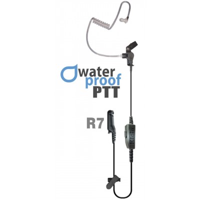 Motorola R7 Compatible 1-Wire Security FBI-Type Earpiece