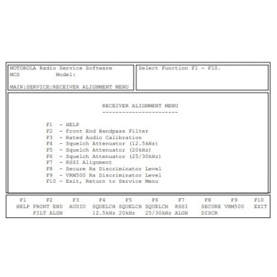 Motorola MCS2000 / MTS2000 Programming Software
