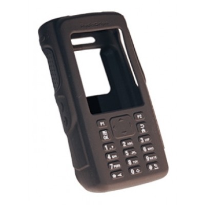 RadioGrips® Silicone Rubber Black Carry Case For Motorola XPR7550 & XPR7550E
