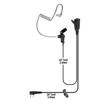 Radiotronics Signal-K1 1-Wire Security FBI-Type Earpiece