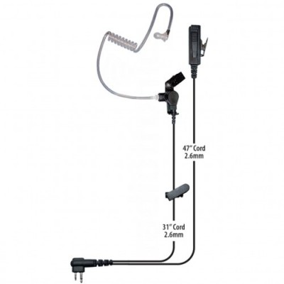 Titan TR4X FBI-Style Earpiece (With Combi Mix & PTT)