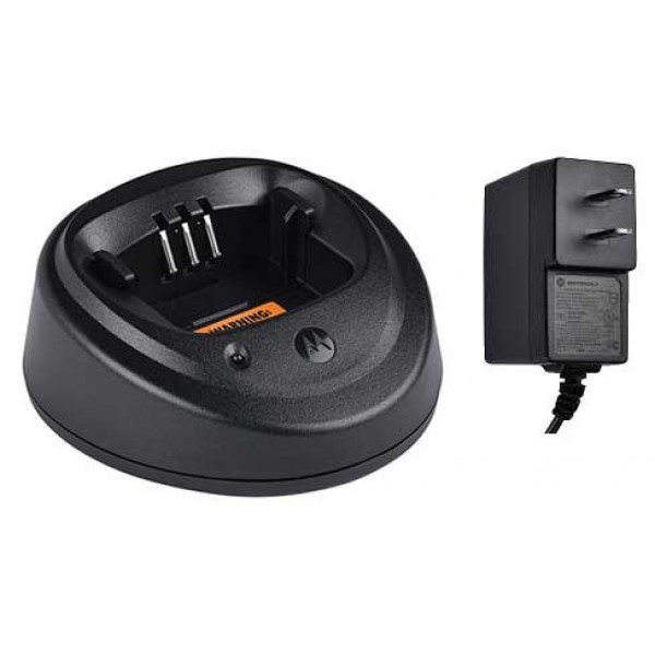 Genuine Motorola CP200 & CP200d Single Charger & PSU Bundle